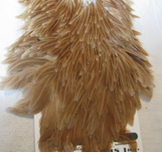 Hebert wet hen saddle med. ginger Whiting 